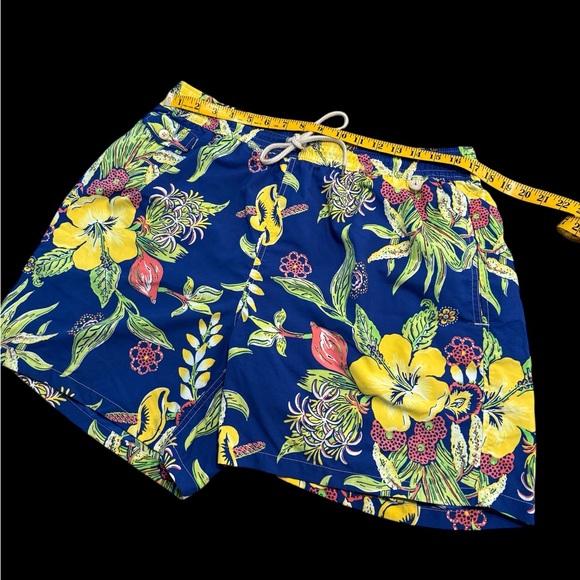 Polo by Ralph Lauren Blue and Green Swim Shorts XXL - Picture 1 of 5